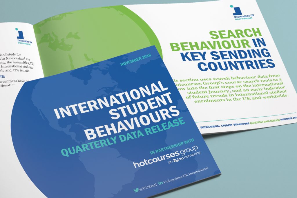 International student behaviours – Quarterly data release