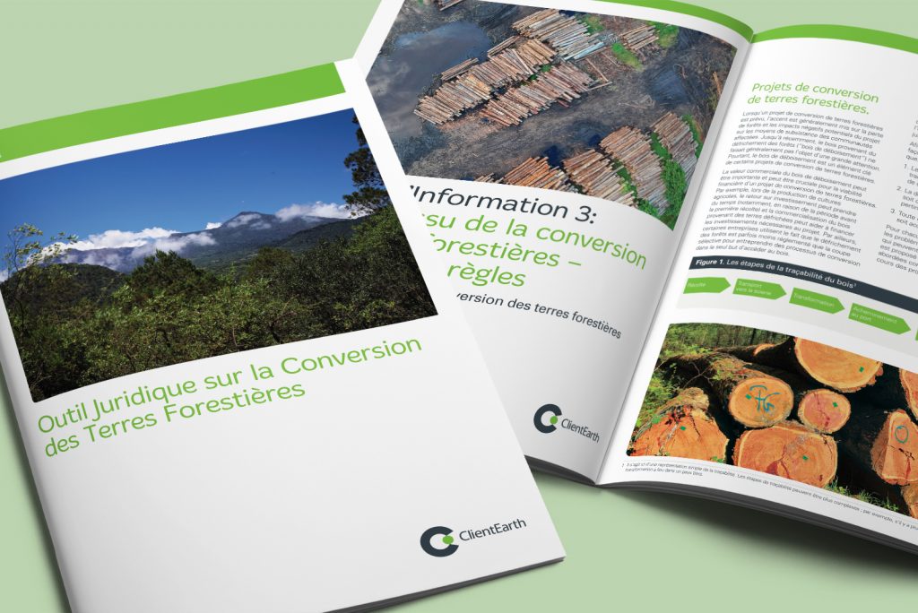 ClientEarth – Forest conversion legal toolkit – Factsheet 3