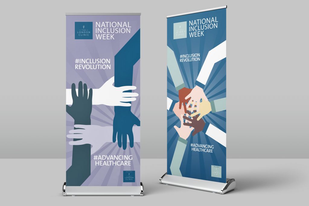 The London Clinic National Inclusion Week 2019 – Banners